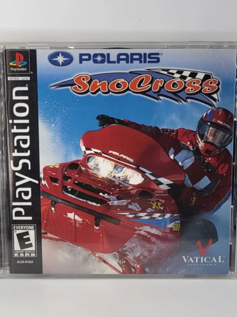 Polaris SnoCross - Sony PlayStation 1 CIB Great Condition Tested/Works PS1